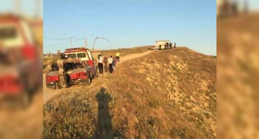 В Анапе со спуска горы на квадрацикле сорвались отец и ребенок