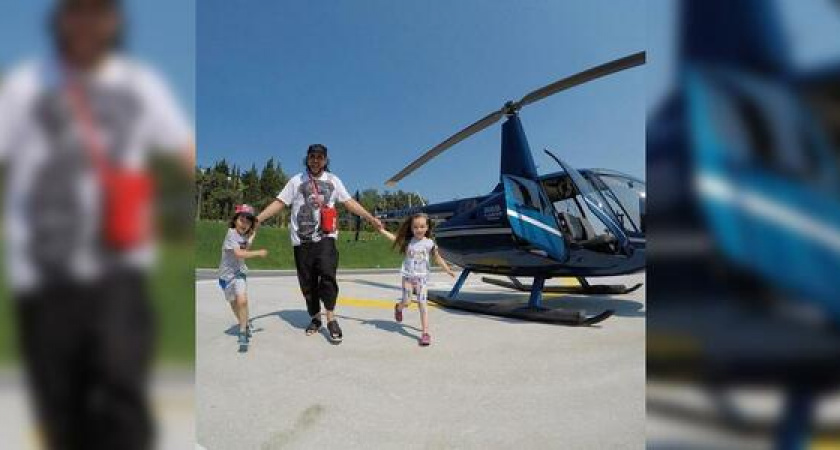 Филипп Киркоров прилетел в Новороссийск на вертолете