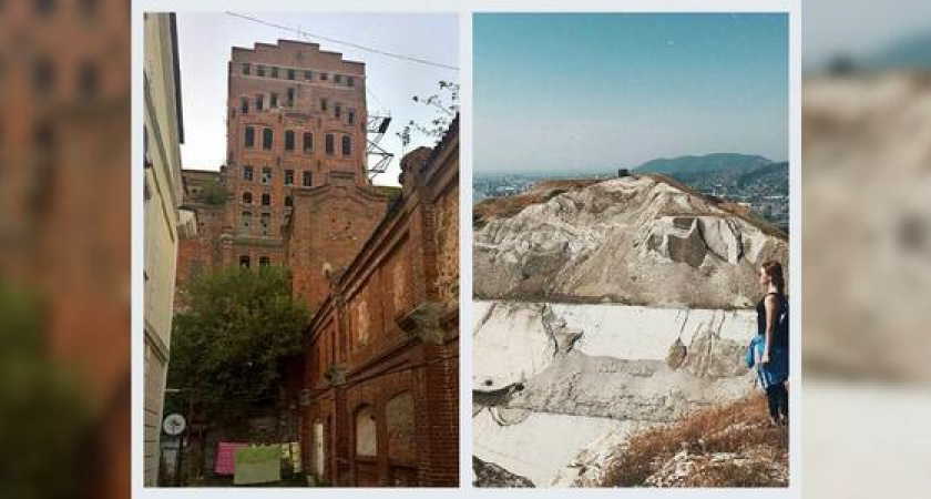 Новороссийск в Instagram: заброшенное здание и облака