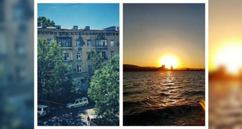 Новороссийск в Instagram: душный вечерок и закат над городом