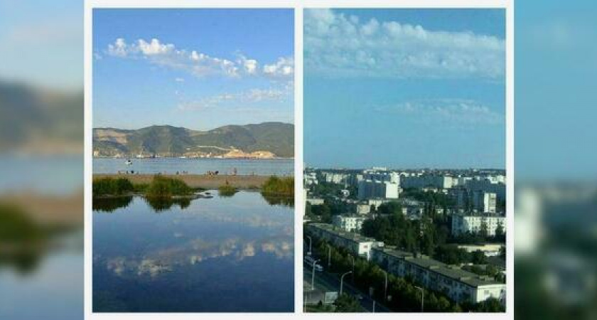 Новороссийск в Instagram: отражение в воде и многоэтажки