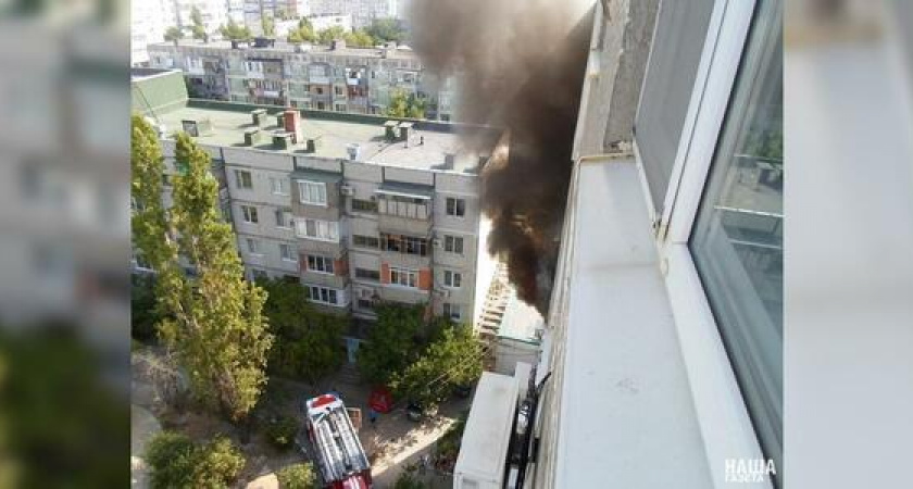 В квартире Новороссийска произошел пожар: в одной из комнат загорелась детская кроватка