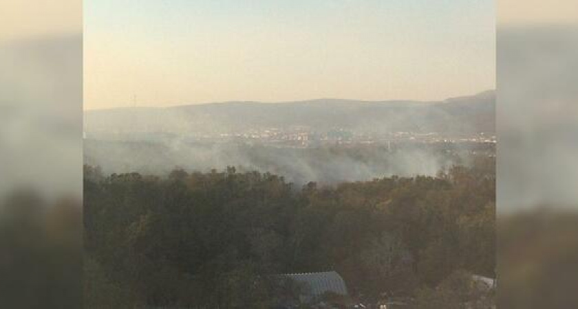 Целую ночь пожарные тушили «зеленые легкие» Новороссийска: произошел крупный пожар в Цемесской роще
