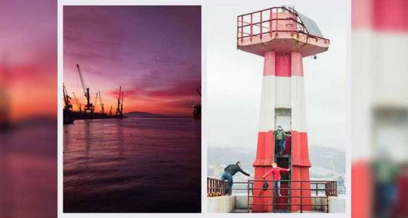 Пробная версия весны и розовый закат - что постили жители Новороссийска в соцсетях