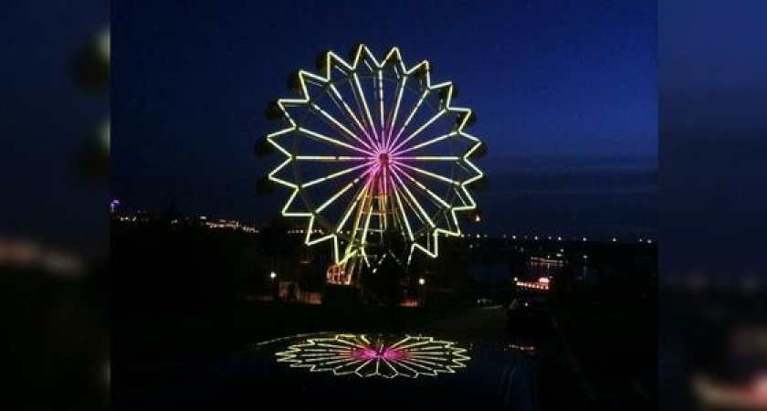 В Новороссийске к майским праздникам установят новое «чертово колесо» высотой 36 метров