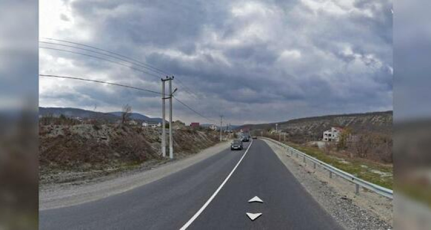 На дороге под Новороссийском планировали установить камеры, однако их оказалось некуда крепить