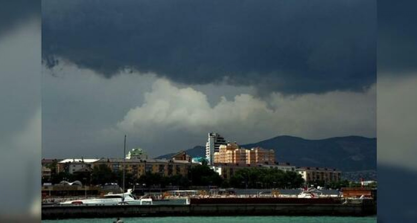 В Новороссийске в начале недели пройдут дожди с грозами
