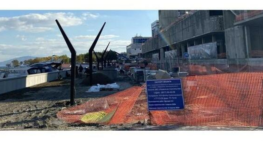 Хай-тек фонари до мыса Любви и фигурная плитка. Как после реконструкции будет выглядеть набережная Новороссийска около бывшего аквапарка