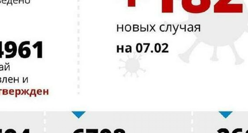 За сутки на Кубани выявлено 182 новых случая заражения COVID-19