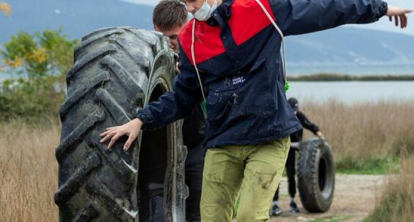 Новороссийцы собрали на Прилагунье почти 2 тонны мусора по геолокации