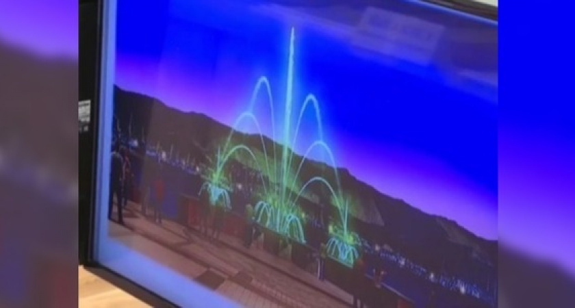 В Новороссийске хотят установить фонтан, который будет бить прямо из моря