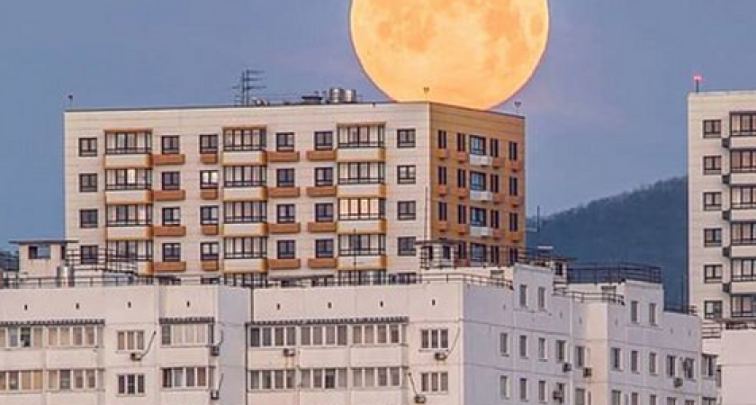 8 фото розовой луны: первое Суперлуние в 2021 году