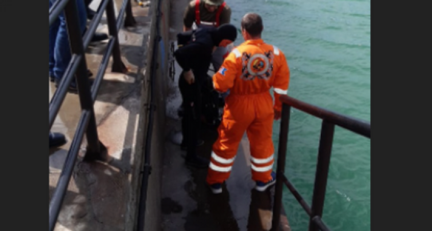 В Новороссийске на дне моря в районе Западного мола нашли останки