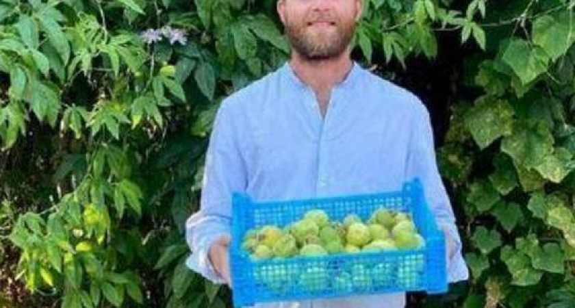 Фермер из Геленджика выращивает маракуйю