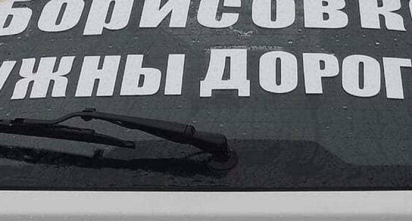 «Нас не слышат, может хоть увидят?!»: жители Борисовки хотят организовать флешмоб, чтобы обратить внимание на проблему дорог в селе