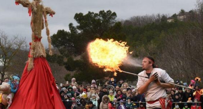 Праздничны фудкорт, театр огня, концерт Найка Борзова: в Абрау-Дюрсо отпразднуют Широкую Масленицу