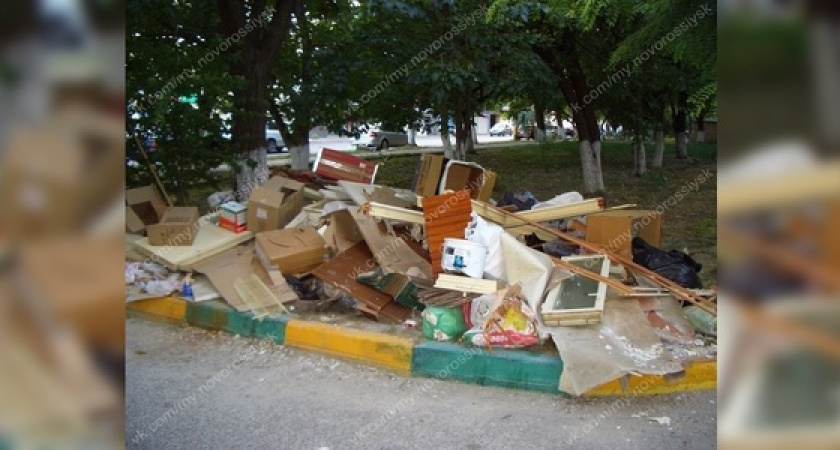 «Когда закончится эта свалка!?»: жители Новороссийска жалуются на переполненные мусорные контейнеры