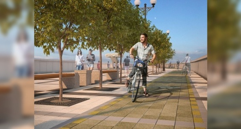 Стало известно, как будет выглядеть набережная Новороссийска в районе памятника «Хамсе»