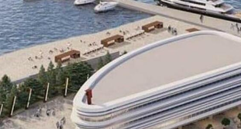 На набережной Новороссийска построят еще один торговый центр. На этот раз - в форме капли