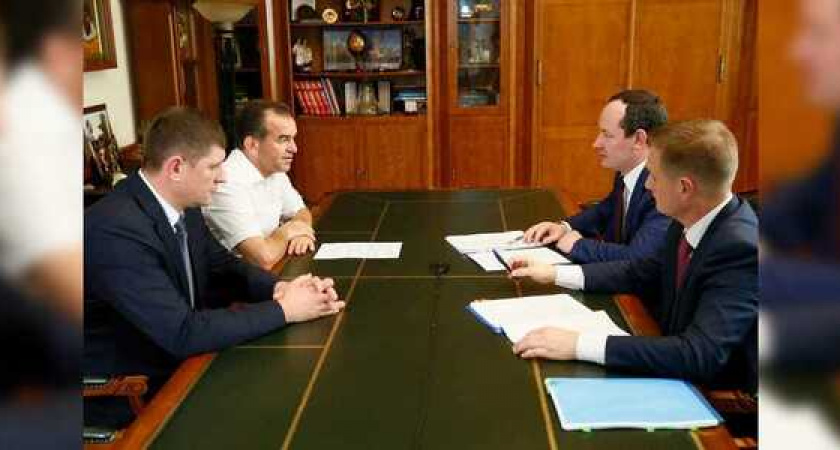 Павел Ливинский представил нового гендиректора «Россети Кубань» губернатору Краснодарского края