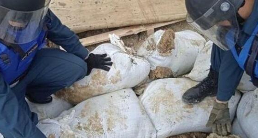 Авиабомбу с территории строящейся школы в Новороссийске уничтожили на полигоне