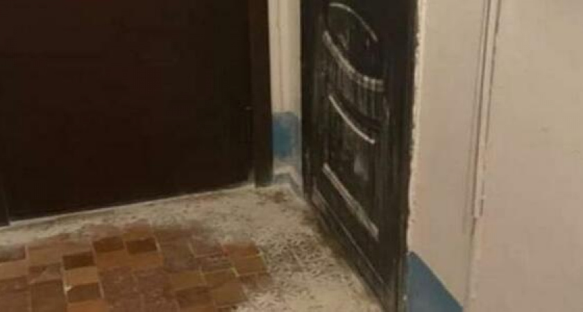 В Новороссийске женщина по самые окна захламила квартиру мусором: в подъезде адская вонь и тараканы