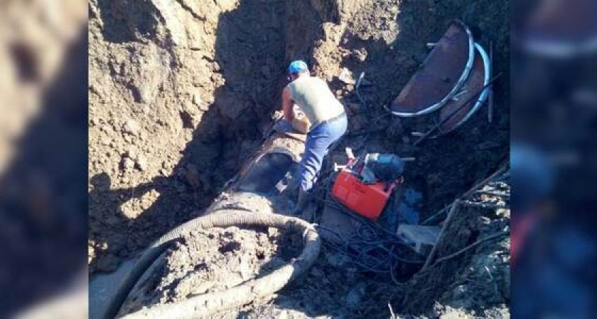 Новороссийск снова остался без воды: на магистральном водоводе произошла еще одна авария