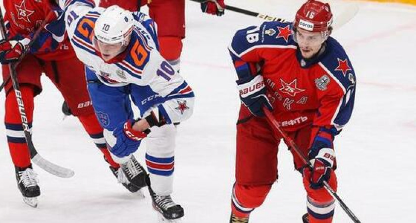 ЦСКА разгромил СКА и повел в серии плей-офф КХЛ