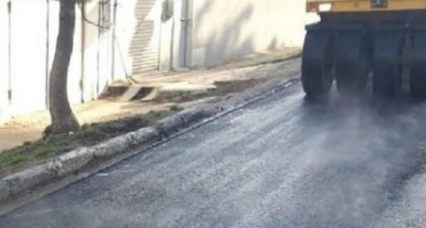 В Новороссийске из-за погодных условий приостановлен ремонт дорог