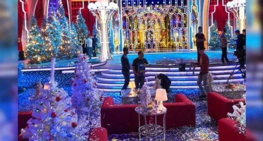 Полуторачасовой концерт снимали больше недели: новороссиец побывал на съемках новогоднего шоу для федерального канала