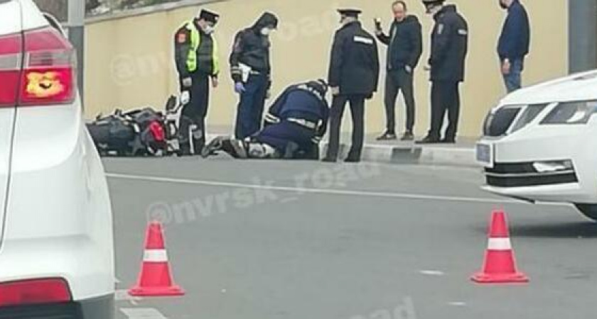 Мотоциклист пытался проехать в Новороссийск без спецпропуска и документов на ТС