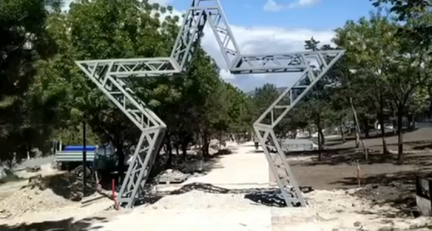 Сквер «75-летия Победы» в Новороссийске не успели открыть в срок