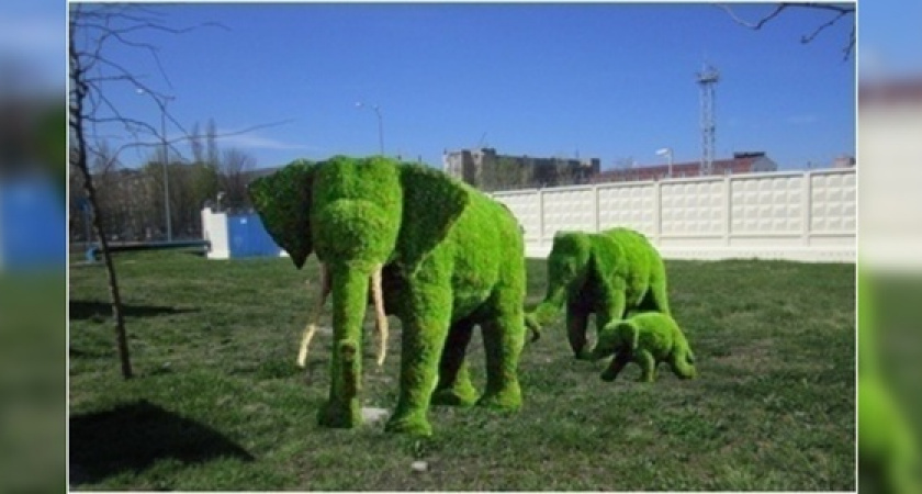 На улицах Новороссийска появятся зеленые слоны и дама с лукошком