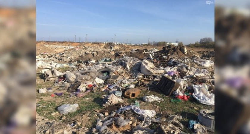 Жители села Борисовка задыхаются от запаха, доносящегося с мусоросортировочного завода на горе Щелба