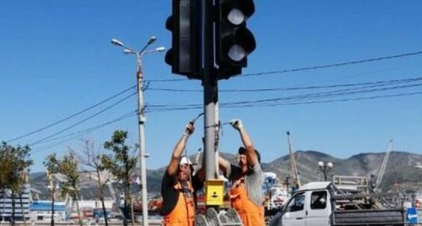 В Новороссийске до конца года установят три новых светофора: адреса