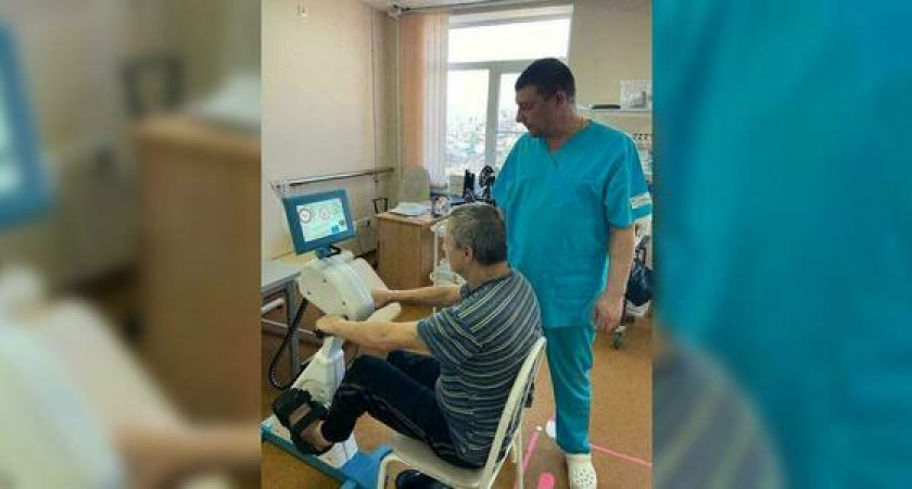 Первая городская больница Новороссийска получила тренажер для реабилитации лежачих больных