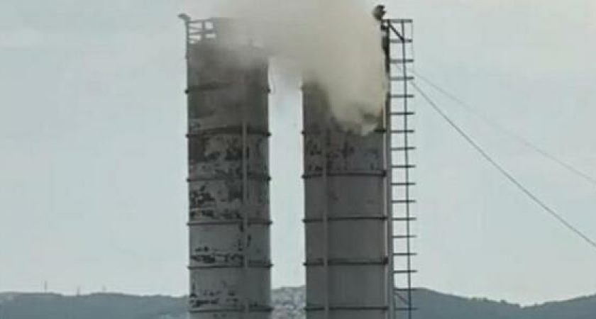 Облако цементной пыли ежедневно окутывает поселок Кирилловка под Новороссийском