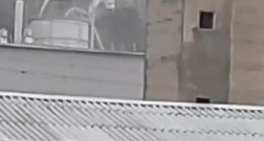 «Мы все этим дышим!»: новороссийка сняла на видео, как со стороны цементного завода в валят белые клубы