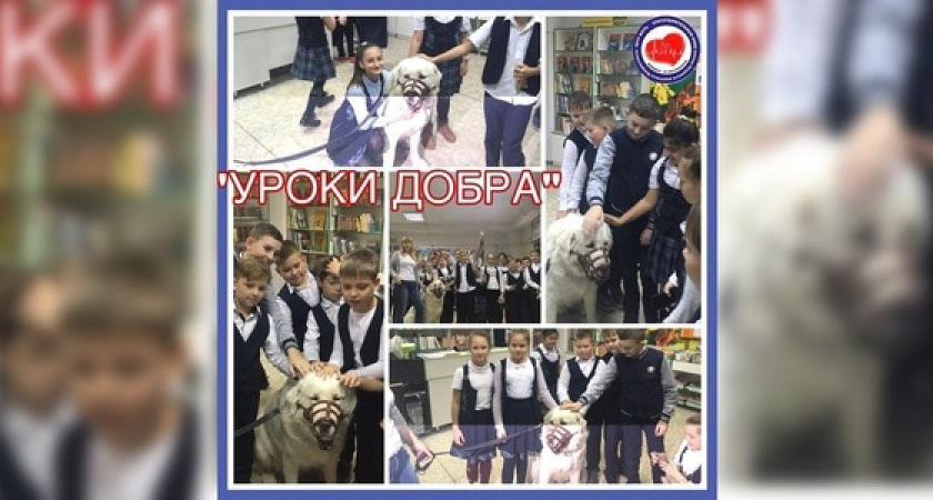 Ученики одной из новороссийских школ посетили «Урок добра»