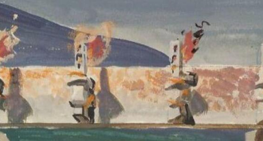 Много лет назад из автоматов на мемориале «Линия обороны» в Новороссийске вырывалось пламя: ретрофото памятника