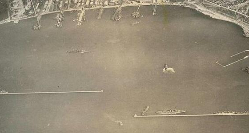 Немецкая аэросъёмка Новороссийска 1918 года: опубликован уникальный фотодокумент