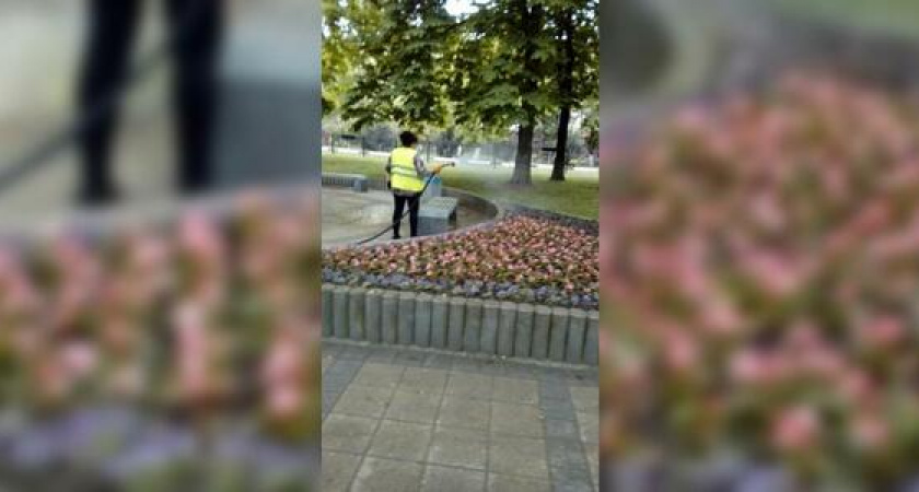 Жители Новороссийска возмущены нерациональной тратой воды, которой в городе катастрофически не хватает