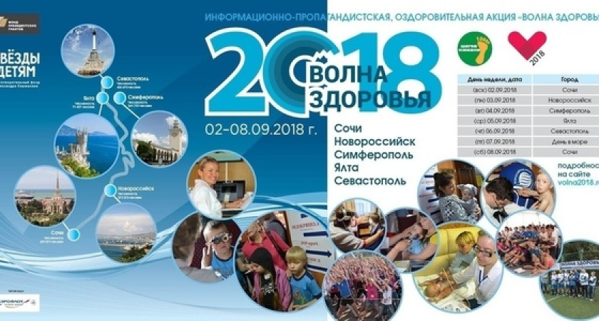 В Новороссийске прошла оздоровительная акция «Волна здоровья»