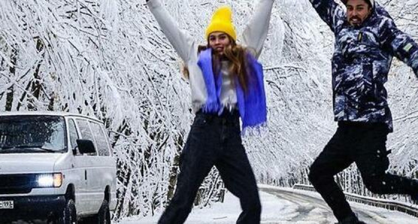 Сюрпризы погоды: в горах Лаго-Наки выпал первый снег