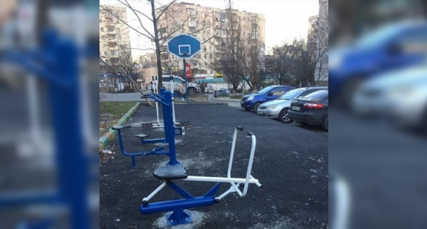 В Новороссийске установили новые уличные тренажёрные комплексы: список адресов