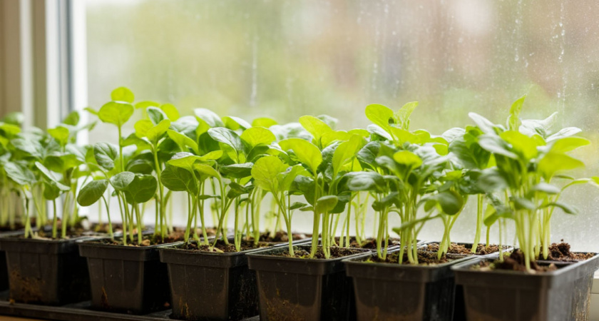 Рассада мечтает о таком после пикировки: 5 капель на 1 литр - и корни будут очень мощными, а стебли - крепкими