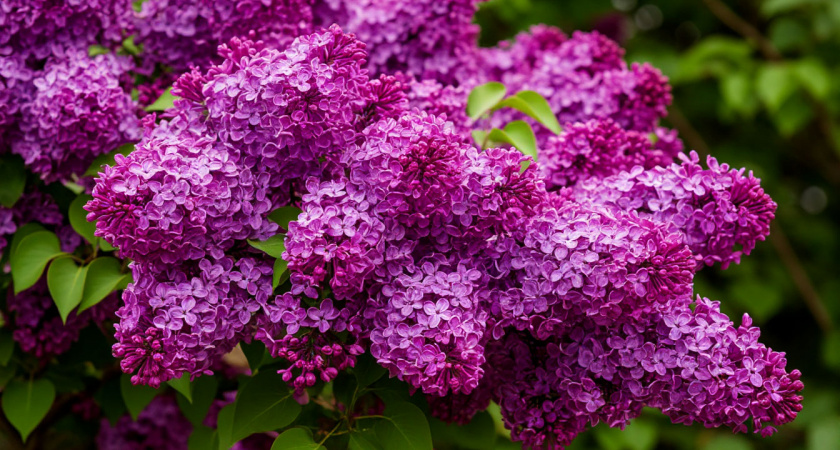 Сирени после пробуждения – первым делом: пышное и длительное цветение гарантировано – а схема ухода крайне проста