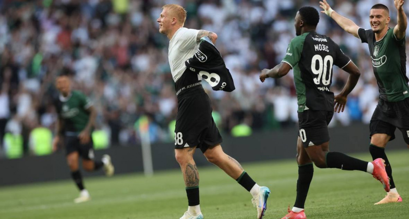 «Краснодар» взял золото — впервые в истории клуб стал чемпионом России по футболу