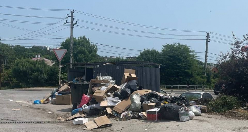 Первое, что увидят туристы, – зловонная помойка: в Мысхако под Новороссийском продолжается мусорный коллапс