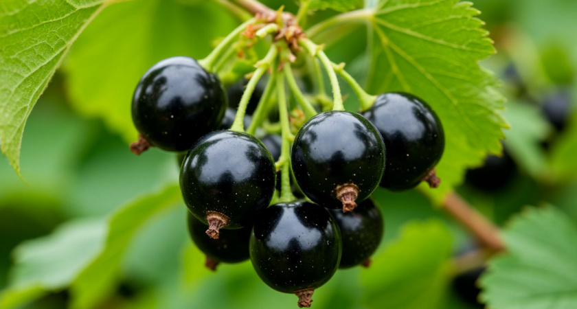 Раскладываю под кустами — собираю тонну урожая: смородина свисает большими гроздьями словно виноград